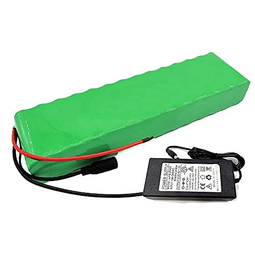 Seilylanka con Cargador 24V 12Ah 25.9V Batería de Iones de Litio E-Bike Bicicleta eléctrica 7S4P 38x68x260mm