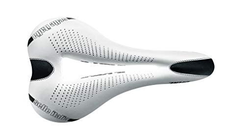 Selle Italia Diva Gel Superflow sillín, Women's, Blanco, L