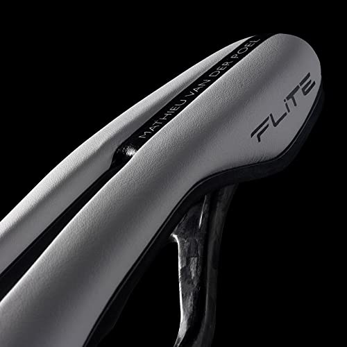 Selle Italia Flite Boost Kit Carbonio Superflow MVDP Edition Sillín: Blanco/Negro, L3