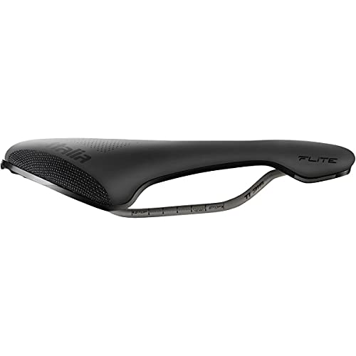 Selle Italia Flite Boost Ti316 Superflow X-Cross-Sillín, Unisex, Negro, S3