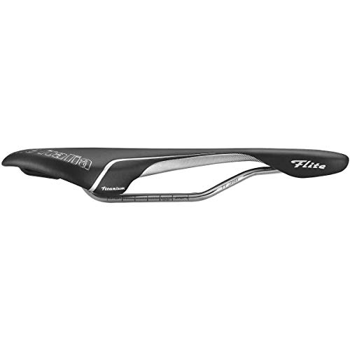 Selle Italia Flite Gel Flow Sillín, Hombre, Negro, L2