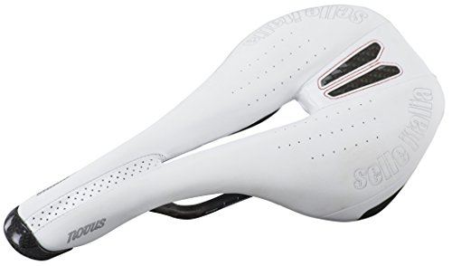 Selle Italia Novus Kit Carbonio Flow L2 Sillín, Hombre, Blanco, Talla Única