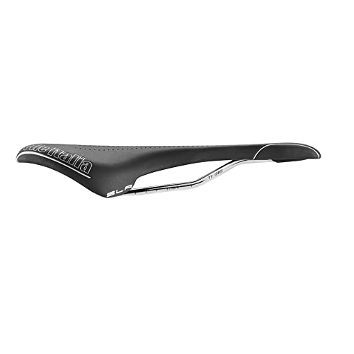 Selle Italia - Sillìn Bicicleta de Carretera SLR SuperFlow, Rail TI 316 Tubo Ø7, Sillìn Road Perfomance Fibra-tek Ligero, Comfort