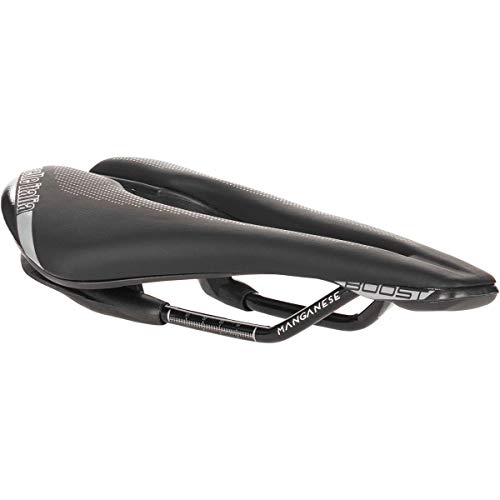 Selle Italia - Sillìn Bicicleta de Carretera SP-01 Boost TM Superflow, Rail Manganese Tubo Ø7, Sillìn Corto Road Perfomance Duro-tek, Comfort