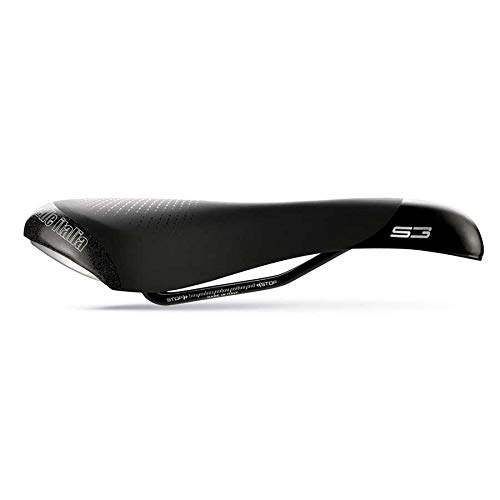 Selle Italia - Sillìn Bicicleta de Paseo S 3 Flow, Rail FeC Alloy Ø7, Sillìn Soft-tek, Ultra Comfort Gel, Resistente, Reflectante, Ergonómico