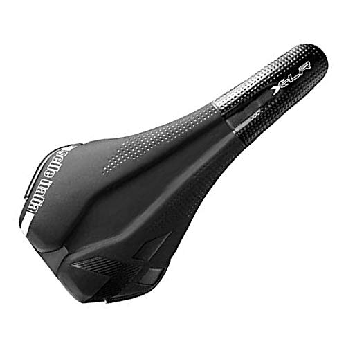 Selle Italia - Sillìn bicicleta MTB X-LR, Rail TI 316 Tubo Ø7, Sillìn Off-Road Perfomance Fibra-Tek Ligero, Comfort, Amortiguador, Bordes reforzados