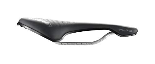 Selle Italia - Sillín Flite Boost Superflow TI 316 Tubo Ø7, Road, Performance, Fibra-tek, Sillín Corto, Comfort