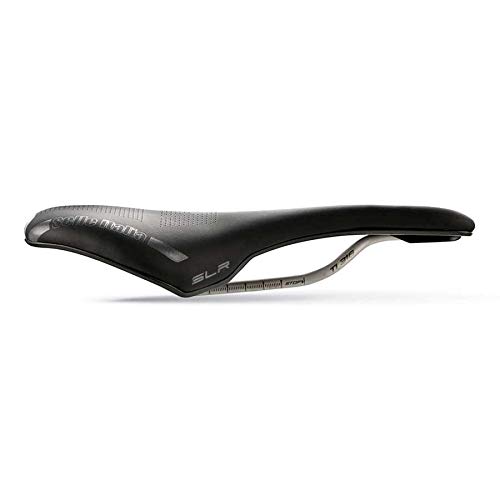 Selle Italia SLR Boost Gravel Superflow L Saddle, Black/Hi-Viz Sillìn Bicicleta de Carretera, Negro, L3, Unisex-Adult