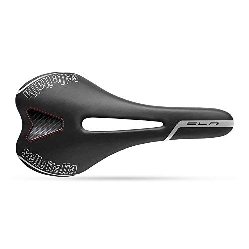 Selle Italia SLR Flow TM S2 Sillín, Hombre, Negro, Talla Única