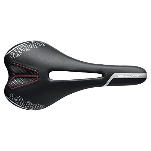 Selle Italia SLR Kit Carbonio Flow Sillín, Hombre, Negro, S2