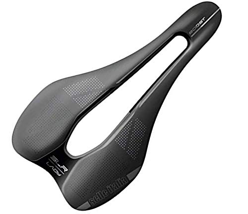 Selle Italia SLR Lady Boost Ti316 Superflow Sillín, Mujer, Negro, L3