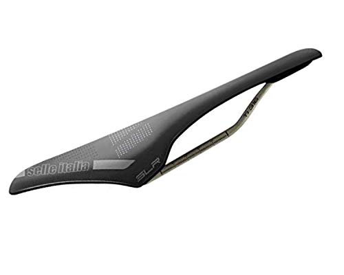 Selle Italia SLR Lady Boost Ti316 Superflow Sillín, Mujer, Negro, L3