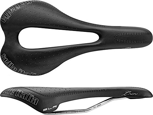 Selle Italia SLR Lady Flow S3 Sillín, Negro, Talla Única