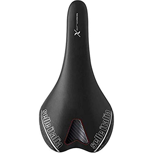 Selle Italia SLR X-Cross S1 Sillín, Unisex Adulto, Negro, Talla Única