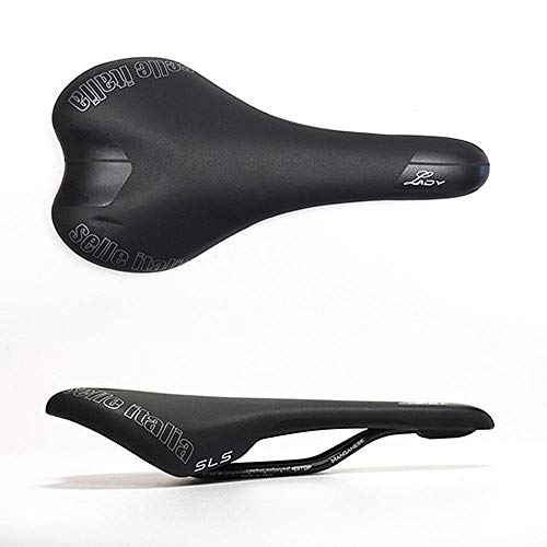 Selle Italia SLS Lady Saddle Road MTB - Rieles de aleación de manganeso, color negro