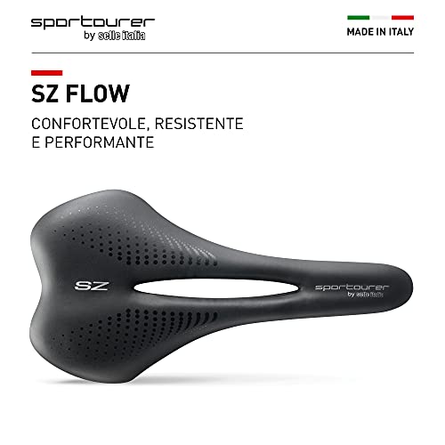 Selle Italia Sz Sillín, Unisex-Adult, Negro, Talla única