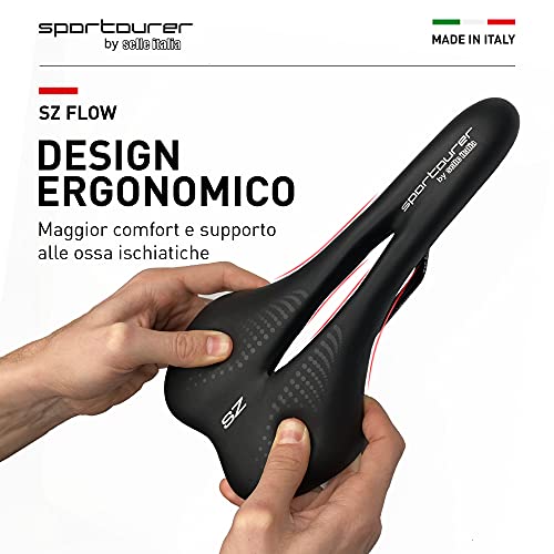 Selle Italia Sz Sillín, Unisex-Adult, Negro, Talla única