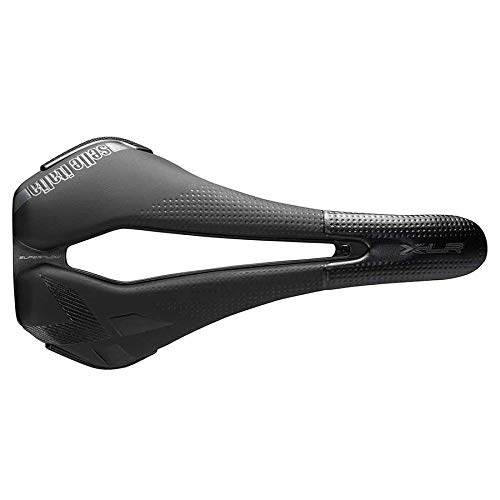 Selle Italia X-LR Kit Carbonio Superflow L Sillines, Unisex Adulto, Negro, Talla Única