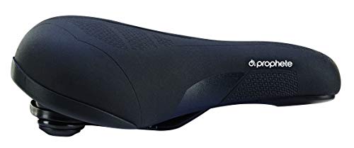 Selle Royal 6145 ATB-/Trekking - Sillín para bicicleta todoterreno con asiento de gel y muelles de compresión, color negro