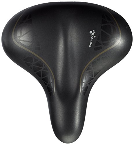 Selle Royal 6469 - Sillín de Bicicleta (Gel, suspensión de elastómeros), Color Negro