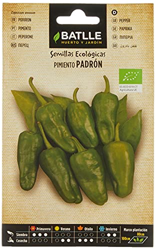 Semillas Ecológicas Hortícolas - Pimiento Padrón - Batlle