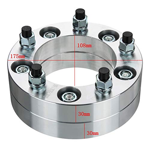 Separadores De Ruedas，Espaciador De Rueda Adaptadores de Espaciador de Rueda 2 / 4pcs 30mm / 32 mm PCD 5x139.7 CB 108mm 5 Lugs FIT Uso for Suzuki Vitara JIMNY SJ Samurai (Color : 2x32mm)