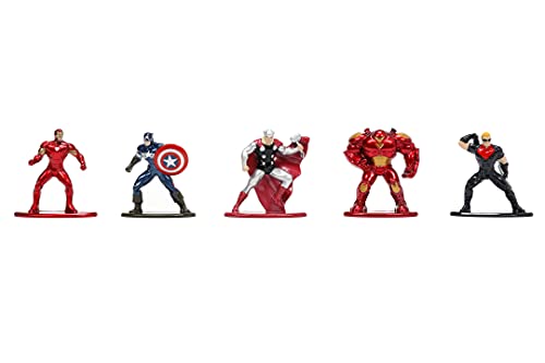 Set 20 nanofiguras Marvel 4 cm. W6 (Jada 253225018)