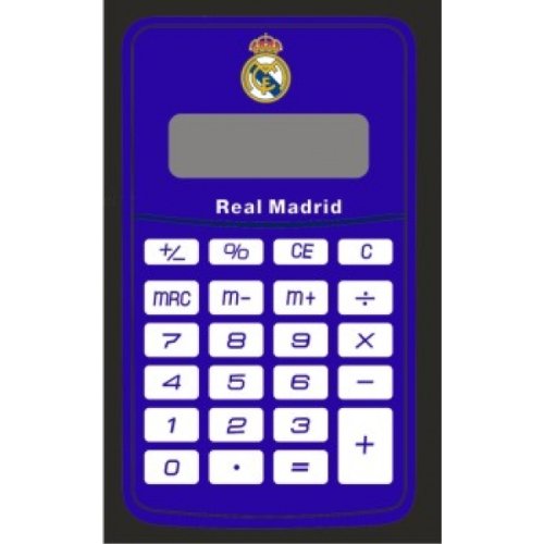 Seva Import Real Madrid Calculadoras, Unisex, Azul, Talla Única