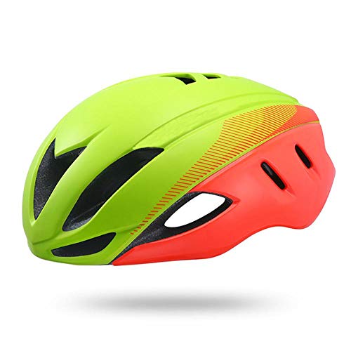 SFBBBO Casco Bicicleta Casco de Ciclismo de triatlón Casco de Bicicleta MTB de Carretera Casco de Bicicleta de contrarreloj Casco Aero para Adultos COLOR5