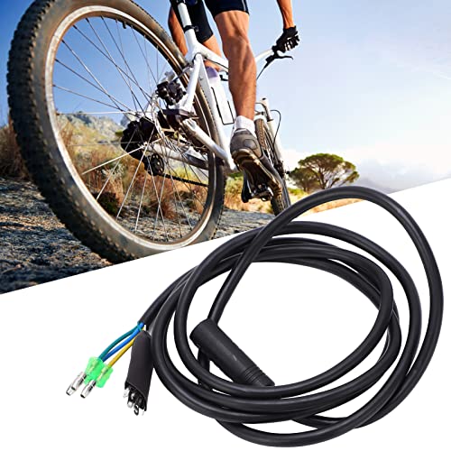 Shanrya Cable de Extensión de Conversión de Motor, Conector Impermeable Cable de Extensión de Conversión de Motor de 9 Pines para Bicicleta Eléctrica para Motor de Bicicleta Eléctrica