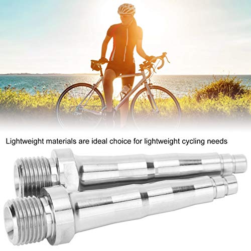 Shanrya Reemplazo del Eje del Pedal, Ejes de Pedal de Tamaño Pequeño para Bicicleta para Bicicleta(73 mm)