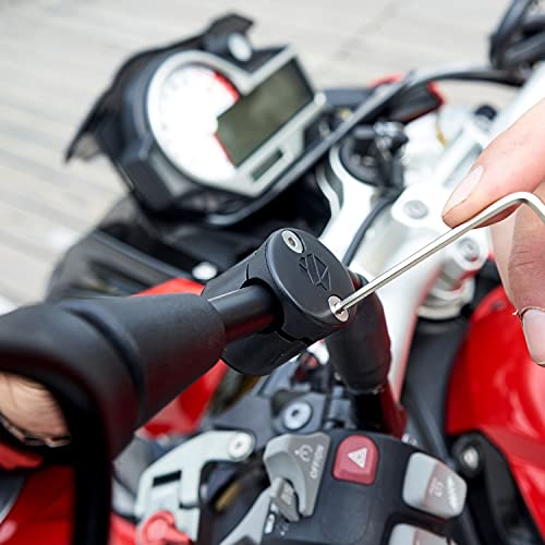 Shapeheart - Soporte Movil Magnético fijo para Espejo de moto y scooter, Talla M, Smartphone hasta 14,8 cm