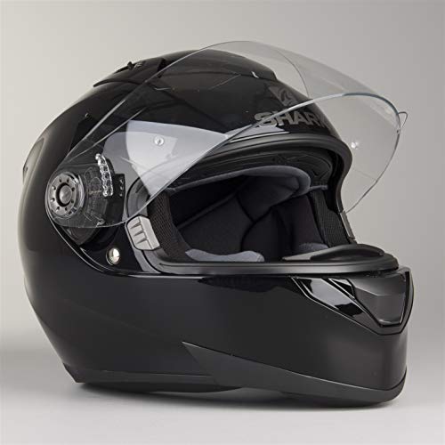 SHARK RIDILL Casco de Moto, Hombre, Negro, M