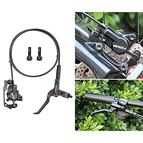 Sharplace Juego de Freno de Disco hidráulico MTB para Bicicleta de Carretera de montaña, Bicicleta eléctrica, Bicicleta de Grasa, el Mejor Kit de actualización - Freno de Disco Trasero