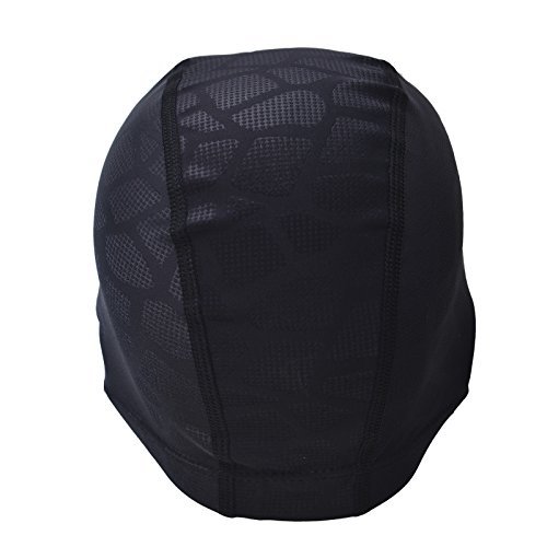 SHESHY Hombres Flexibles Impermeable a Prueba de Humedad Adultos tamaño de la Gorra de natación Fibra de algodón Sombrero de natación