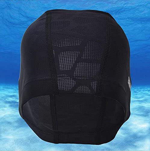 SHESHY Hombres Flexibles Impermeable a Prueba de Humedad Adultos tamaño de la Gorra de natación Fibra de algodón Sombrero de natación