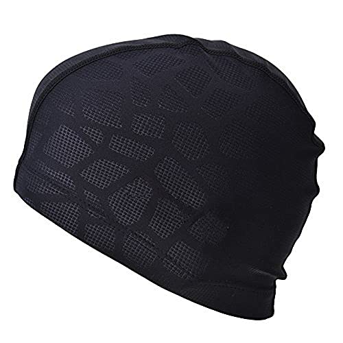 SHESHY Hombres Flexibles Impermeable a Prueba de Humedad Adultos tamaño de la Gorra de natación Fibra de algodón Sombrero de natación