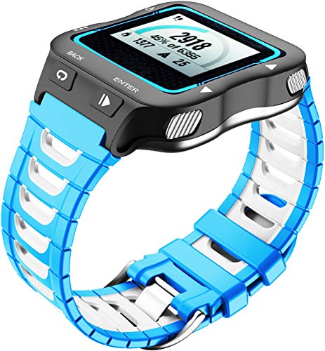 Shieranlee Compatibile con Garmin Forerunner 920XT Correa, Brazalete de Silicona Compatibile con Forerunner 920XT - Fitness Tracker Band with Clasp