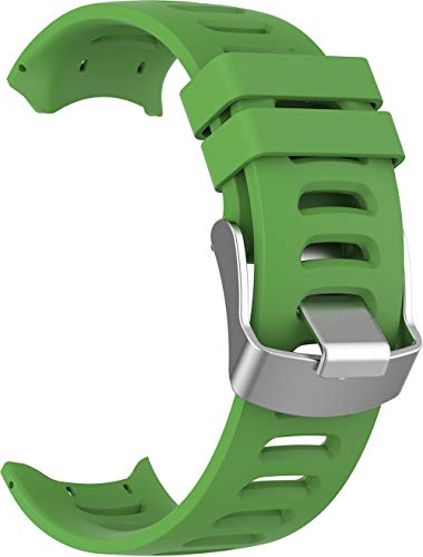 Shieranlee Strap Compatible with Garmin Forerunner610,Soft Silicone Band Replacement Correa para Garmin Forerunner 610