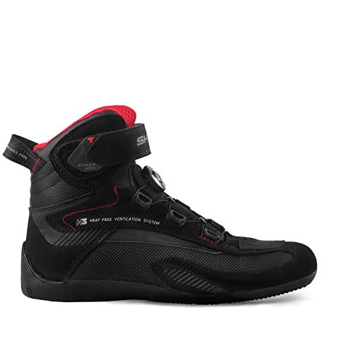 SHIMA Exo Men, Botas de Motocicleta Hombre, Negro, 41 EU