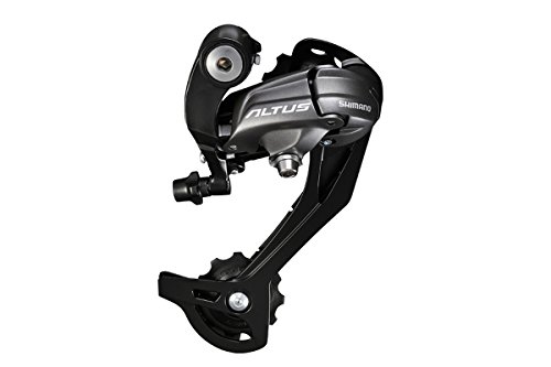 SHIMANO - 42604 : Cambio trasero ALTUS RDM370SGSL 9V. PATA LARGA