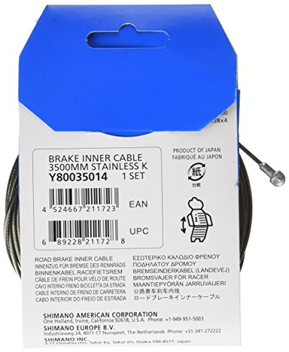 Shimano 80035014 - Juego De Cables De Freno Para Tandem De Carretera