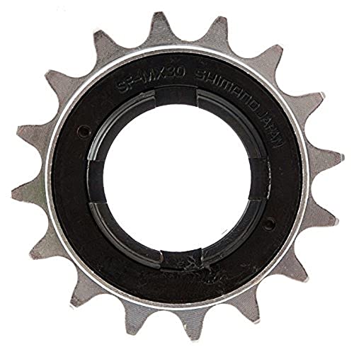 SHIMANO BMX DE 18 1/2X3/32 Piñón, Plata, Talla Única