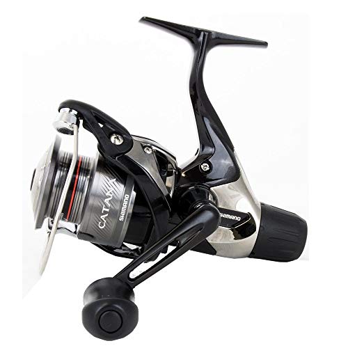 Shimano Catana 4000 RC, Carrete de Pesca con Freno Trasero, Cat4000Rc