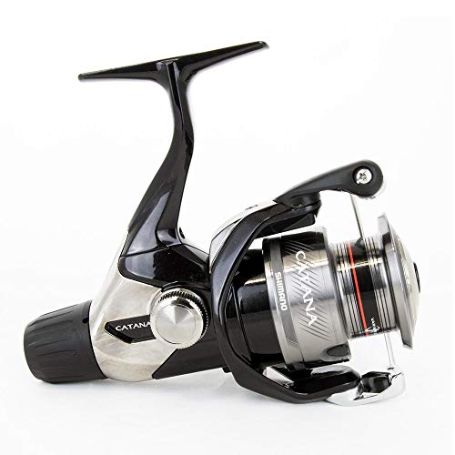 Shimano Catana 4000 RC, Carrete de Pesca con Freno Trasero, Cat4000Rc