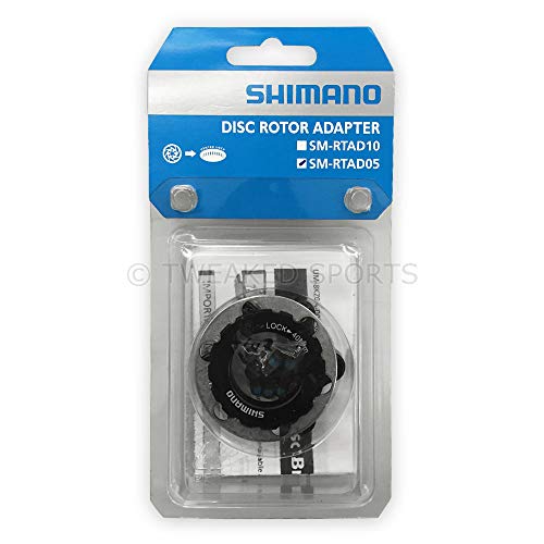 SHIMANO Centerlock to 6-Bolt Rotor Adapter Black, One Size