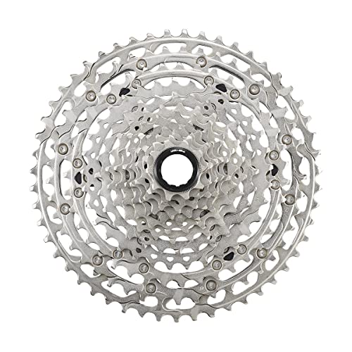 SHIMANO CSM6100051 Horquillas y suspensión, Unisex, Plata, 10-51 Teeth