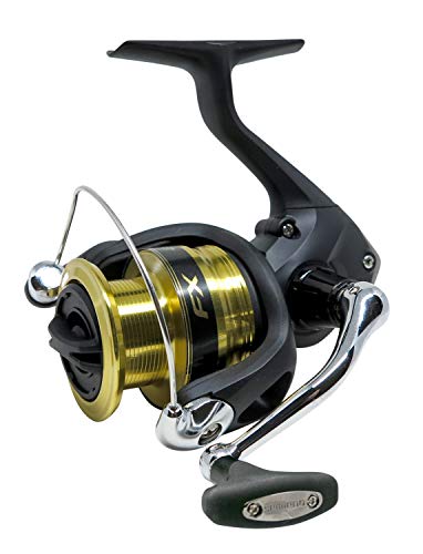 Shimano FX4000FC FX 4000FC Carrete Giratorio, 2+1BB, 5.2:1 10/200 Mono