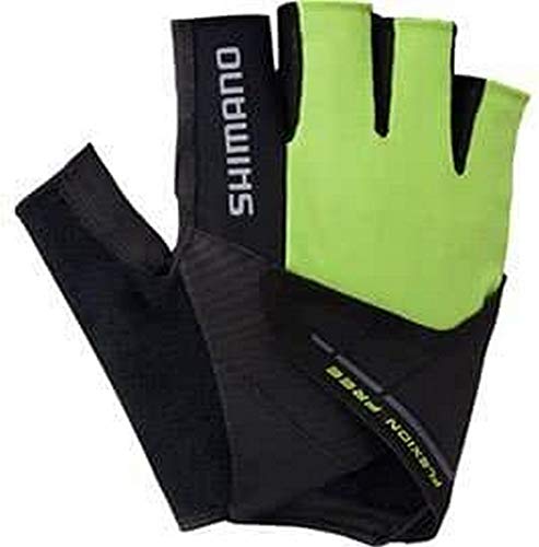 SHIMANO Guantes Cortos SH Advanced LIM, Unisex Adulto, Lima, S