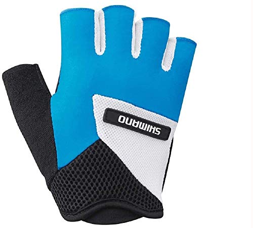 SHIMANO Guantes Cortos SH Airway, Unisex Adulto, Negro, S